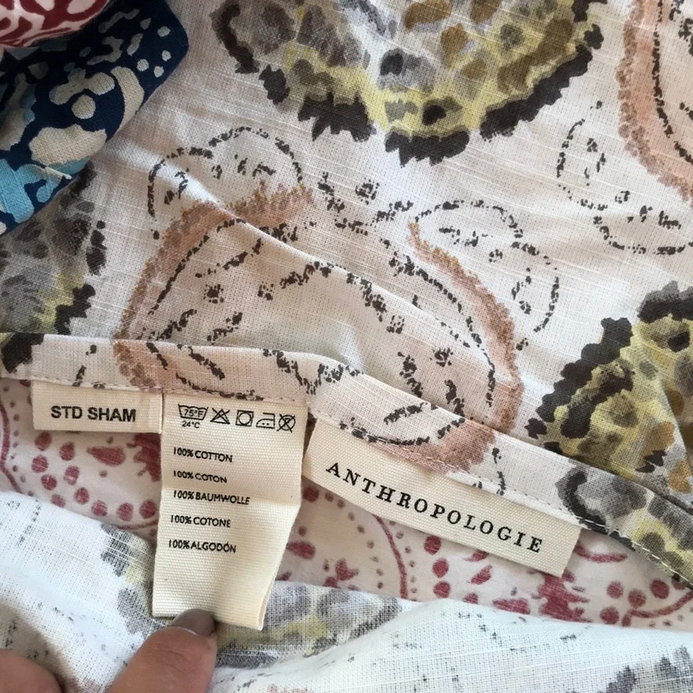 ❤️... Anthropologie Pillow Case